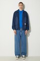 Pamučna majica Human Made Color HM27CS007 plava SS24