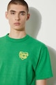 Human Made tricou din bumbac Color HM27CS007 verde