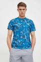 niebieski The North Face t-shirt sportowy Reaxion Amp Crew