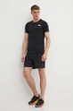 The North Face t-shirt sportowy Lightning Alpine NF0A87H7JK31 czarny SS25