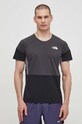 The North Face tricou sport Bolt gri NF0A825GMN81