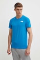 The North Face tricou sport Lightning Alpine albastru NF0A87H7RI31
