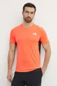 pomarańczowy The North Face t-shirt sportowy Lightbright