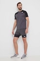 The North Face tricou sport Mountain Athletics NF0A87JJWUO1 gri SS24