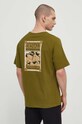 Odzież The North Face t-shirt bawełniany NF0A87NUPIB1 zielony