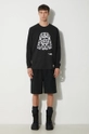 adidas Originals cotton longsleeve top Longsleeve IV9471 black SS24