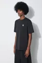 μαύρο Βαμβακερό μπλουζάκι adidas Originals Climacool