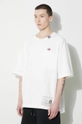 Bavlněné tričko Maison MIHARA YASUHIRO Pocket Tee bílá A12TS641