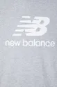Βαμβακερό μπλουζάκι New Balance Essentials Cotton