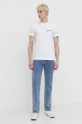 Karl Lagerfeld Jeans t-shirt bawełniany biały