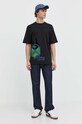 Karl Lagerfeld Jeans t-shirt bawełniany 241D1704 czarny SS24