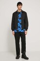 Βαμβακερό μπλουζάκι Karl Lagerfeld Jeans 241D1701 μπλε SS24