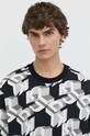 Karl Lagerfeld Jeans t-shirt bawełniany czarny 241D1701