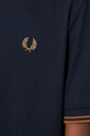 Fred Perry t-shirt bawełniany Twin Tipped T-Shirt M1588.M68