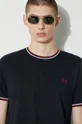 Fred Perry t-shirt in cotone Twin Tipped T-Shirt Uomo