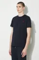 blu navy Fred Perry t-shirt in cotone Crew Neck T-Shirt