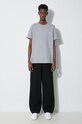 Fred Perry cotton t-shirt Ringer T-Shirt M3519.R49 gray SS24
