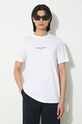 Pamučna majica Fred Perry M4580.100 bijela