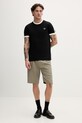 Fred Perry t-shirt bawełniany Taped Ringer M4620.102 czarny SS26