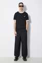 Fred Perry t-shirt bawełniany Taped Ringer M4620.102 czarny SS26