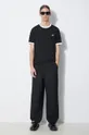Fred Perry tricou din bumbac Taped Ringer negru