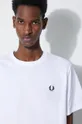 Βαμβακερό μπλουζάκι Fred Perry Rear Powder Laurel Graphic Tee Ανδρικά