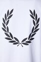 Fred Perry cotton t-shirt Rear Powder Laurel Graphic Tee M7784.100