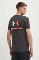 Odzież Under Armour t-shirt treningowy Global Lockertag 1373987 szary