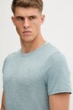 Under Armour t-shirt do biegania Seamless Stride turkusowy 1375692