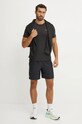 Under Armour tricou de alergare Seamless Stride 1375692 negru AW25