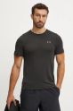 Under Armour maglietta da corsa Seamless Stride nero 1375692