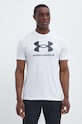 Under Armour tricou alb 1382911