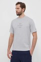 New Balance t-shirt bawełniany MT41519AG szary MT41519AG