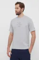 szary New Balance t-shirt bawełniany MT41519AG