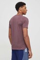 Odzież New Balance t-shirt treningowy MT41253LRC MT41253LRC fioletowy