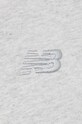 Bavlnené tričko New Balance MT41533AHH sivá