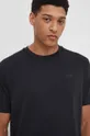 czarny New Balance t-shirt bawełniany MT41533BK