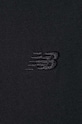 Βαμβακερό μπλουζάκι New Balance MT41533BK μαύρο