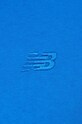 New Balance t-shirt bawełniany MT41533BUL MT41533BUL niebieski