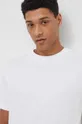 biały New Balance t-shirt bawełniany MT41533WT