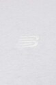 Bavlněné tričko New Balance MT41533WT MT41533WT bílá