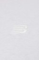 Bavlněné tričko New Balance MT41533WT MT41533WT bílá