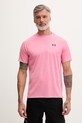 Under Armour T-shirt treningowy męski Tech Textured różowy 1382796