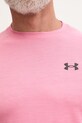 Under Armour T-shirt treningowy męski Tech Textured 1382796 różowy