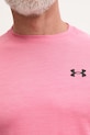 Under Armour edzős felső férfi Tech Textured 1382796 rózsaszín