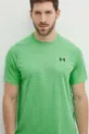 zelena Majica kratkih rukava za trening Under Armour Tech Textured
