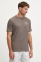 Tréningové tričko Under Armour Tech Textured hnedá 1382796