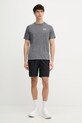 Under Armour T-shirt treningowy męski Tech Textured 1382796 szary SS26