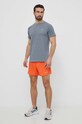 New Balance tricou sport MT41080AG gri SS24