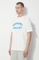 beige New Balance cotton t-shirt